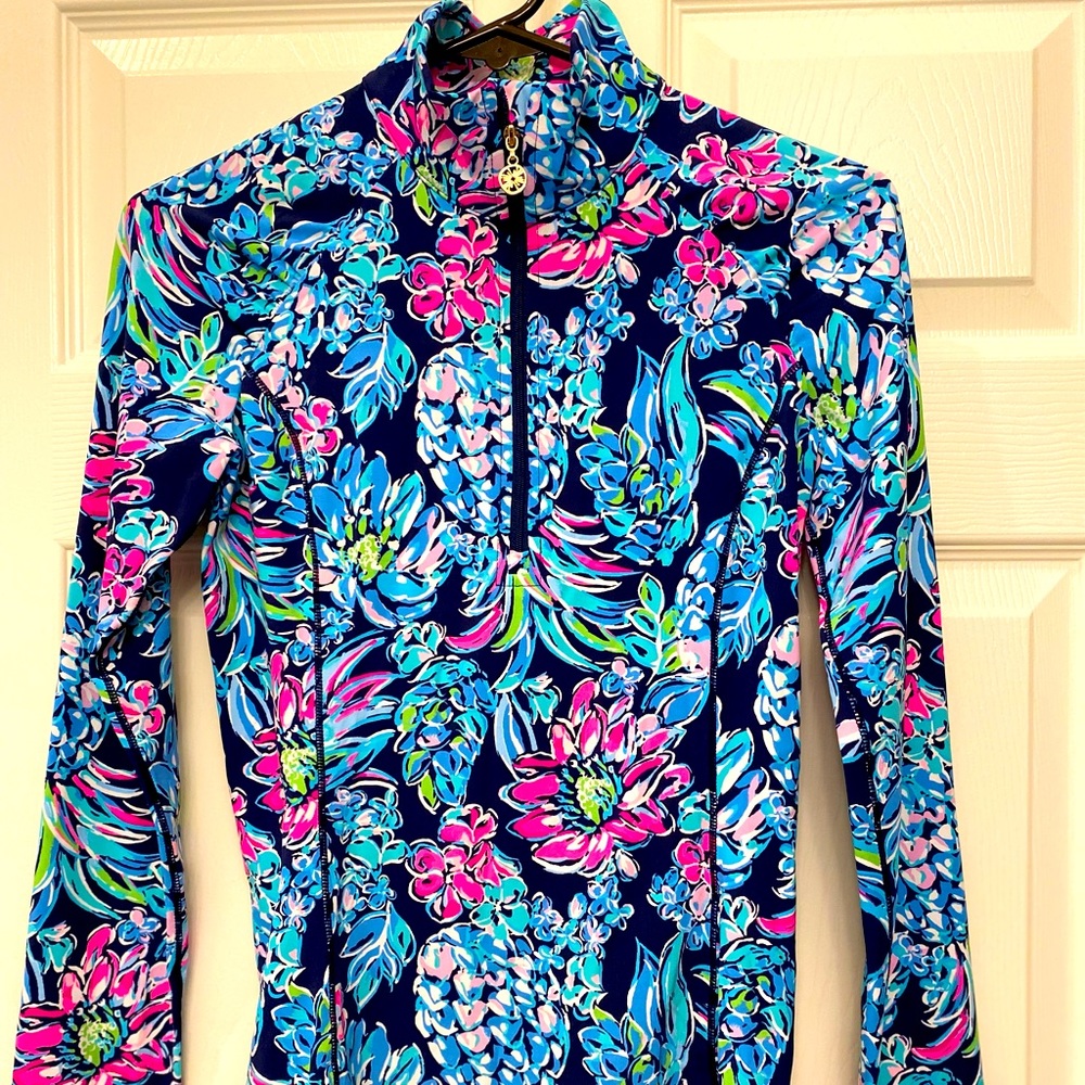 Lilly Pulitzer Justine Pineapple Paradise XS, NWT